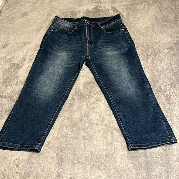 Jean Cropped Pant - Picture 1 of 7